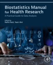 The cover of Biostatistics Manual for Health Research