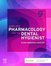 The cover of Applied Pharmacology for the Dental Hygienist, 9th Edition