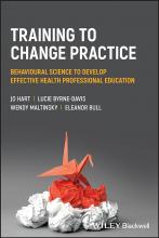 The cover of Training to Change Practice