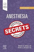 The cover of Anesthesia Secrets