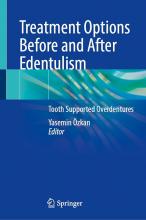The cover of Treatment Options Before and After Edentulism