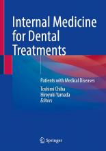 The cover of Internal Medicine for Dental Treatments