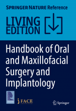 The cover of Handbook of Oral and Maxillofacial Surgery and Implantology
