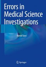 The cover of Errors in Medical Science Investigations