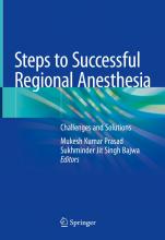 The cover of Steps to Successful Regional Anesthesia