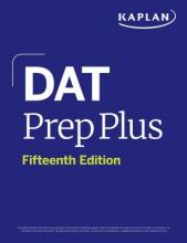 The cover of DAT prep plus