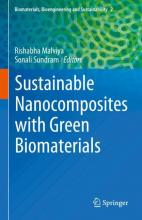 The cover of Sustainable Nanocomposites with Green Biomaterials