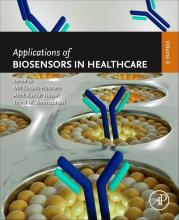 The cover of Applications of Biosensors in Healthcare