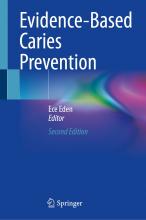 The cover of Evidence-Based Caries Prevention