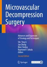 The cover of Microvascular Decompression Surgery